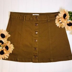 NWOT Forever 21 - Button Down Skirt